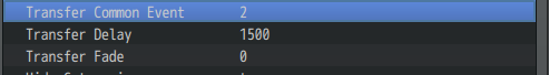 Parameters For Common Event Tuning